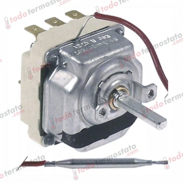 Termostato marca EGO 5534059807 con un rango de 100 a 260 °C