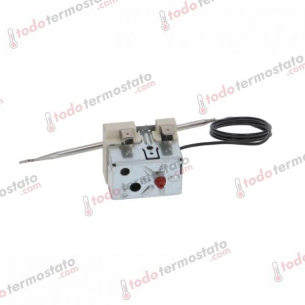 Datos técnicos de termostato marca EGO 5610539530 con un rango de 169°C