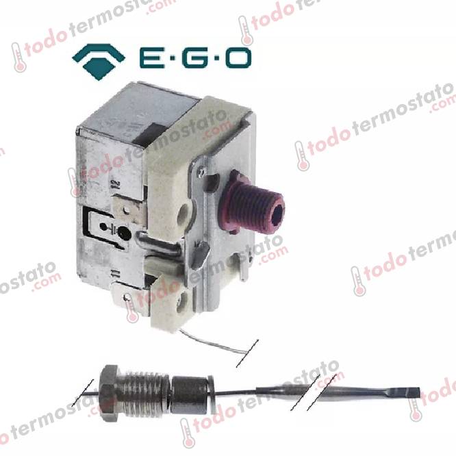 Termostato EGO 56.10549.570 Rango 235°C 1 Termostato marca EGO 56.10549.570 Rango de 235°C