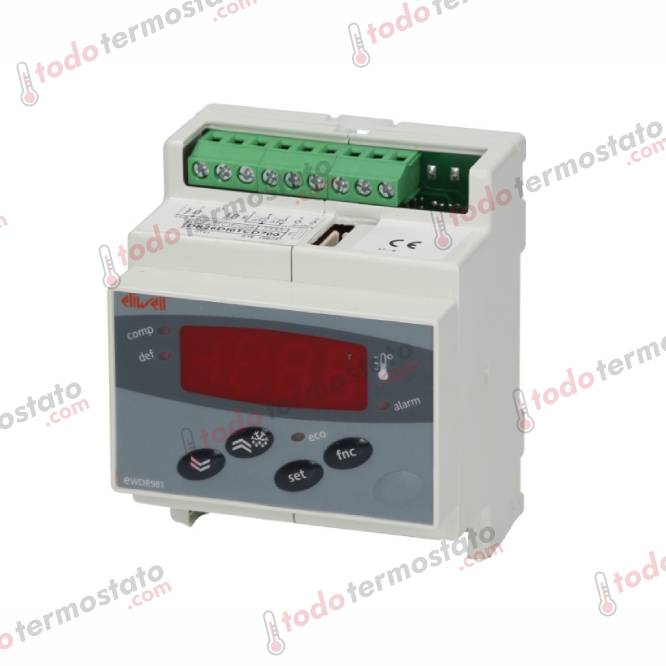 Termostato ELIWELL EWDR981 Rango -55 a +150°C 1 Termostato marca ELIWELL EWDR981 Rango de -55 a +150°C