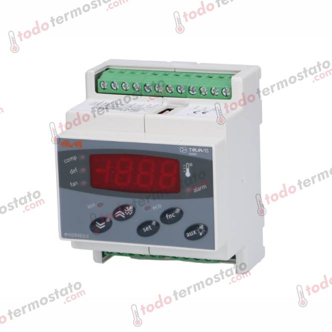 Termostato ELIWELL EWDR983/CSLX Rango -55 a +150°C 1 Termostato marca ELIWELL EWDR983/CSLX Rango de -55 a +150°C