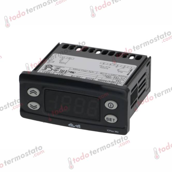 Termostato ELIWELL ICPlus902 Rango -50 a +150°C 1 Termostato marca ELIWELL ICPlus902 Rango de -50 a +150°C
