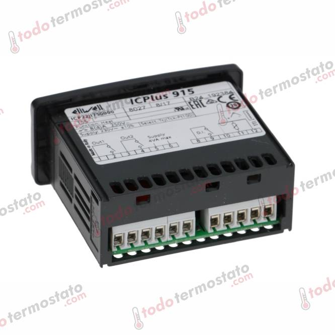 Termostato ELIWELL ICPlus915 Rango -150 a 1350°C°C 2 Datos técnicos de t