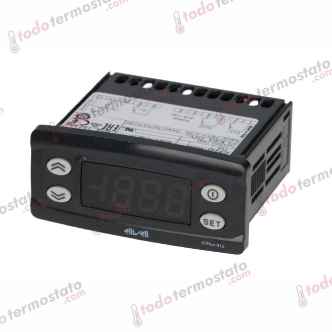 Termostato ELIWELL ICPlus915 Rango -150 a 1350°C°C 1 Termostato marca ELIWELL ICPlus915 Rango de -150 a 1350°C°C