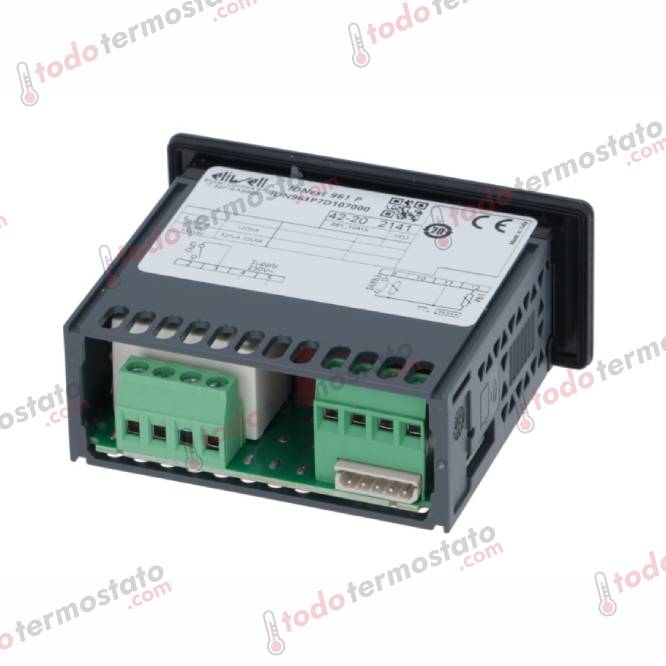 Termostato ELIWELL IDNext961P Rango -55 a +150°C 2 Datos técnicos de termostato marca ELIWELL IDNext961P Rango de -55 a +150°C