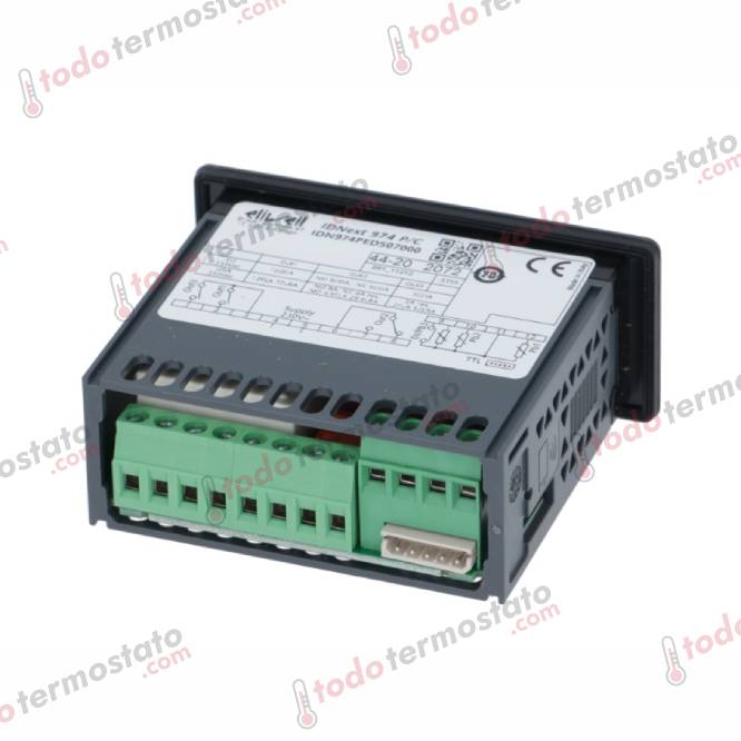 Termostato ELIWELL IDNext974P/C Rango -55 a +150°C 2 Datos técnicos de termostato marca ELIWELL IDNext974P/C Rango de -55 a +150°C