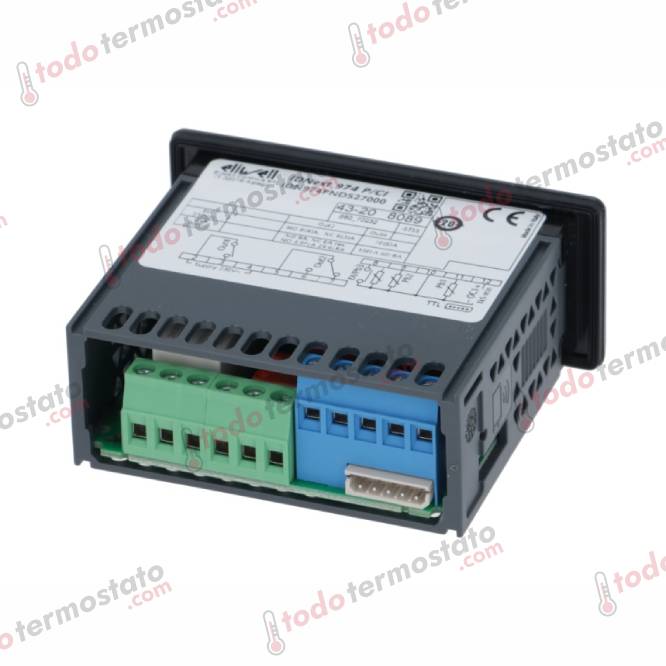 Termostato ELIWELL IDNext974P/CI Rango -55 a +150°C 2 Datos técnicos de termostato marca ELIWELL IDNext974P/CI Rango de -55 a +150°C