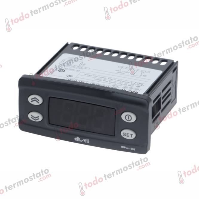 Termostato ELIWELL IDPlus 961 Rango -55 a +150°C 1 Termostato marca ELIWELL IDPlus 961 Rango de -55 a +150°C
