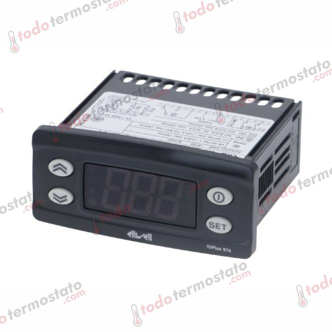 Termostato ELIWELL IDPlus 974 Rango -55 a +150°C 1 Termostato marca ELIWELL IDPlus 974 Rango de -55 a +150°C