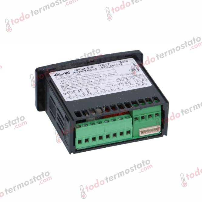 Termostato ELIWELL IDPlus 978 Rango -55 a +150°C 2 Datos técnicos de termostato marca ELIWELL IDPlus 978 Rango de -55 a +150°C