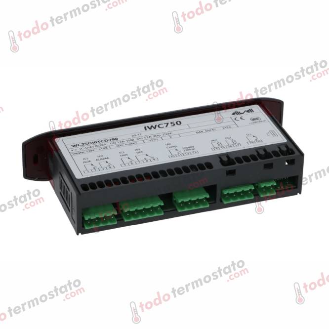 Termostato ELIWELL IWC750 Rango -50 a +110°C 2 Datos técnicos de termostato marca ELIWELL IWC750 Rango de -50 a +110°C