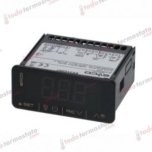 Termostato marca EVCO EV3122N7 Rango de -40° a 105°C