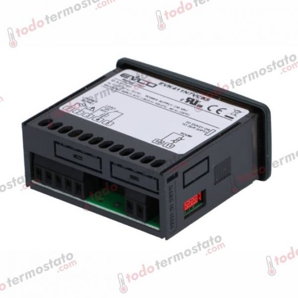 Datos técnicos de termostato marca EVCO EV3401M7