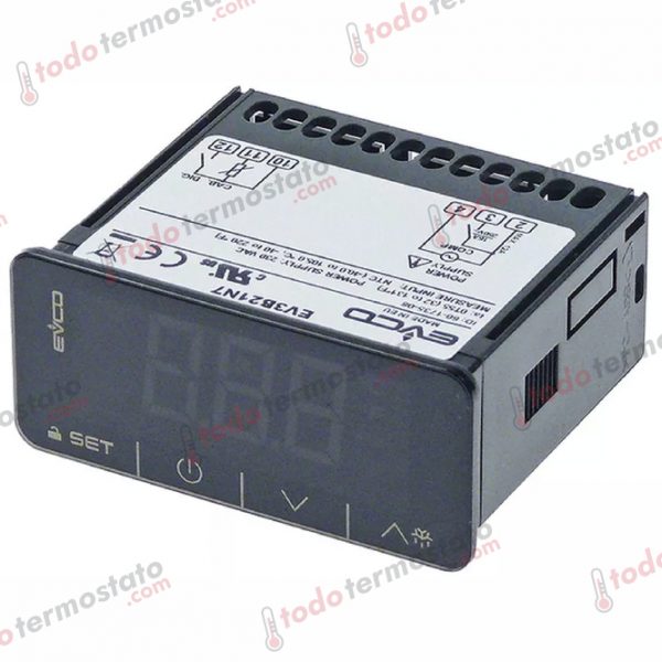 Termostato marca EVCO EV3B21N7