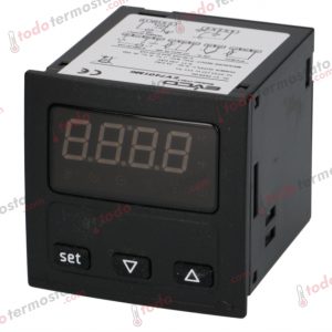 Termostato marca EVCO EV7401M6 con un rango que dependente del Sensor