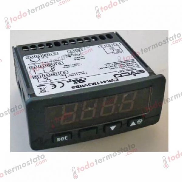 Termostato marca EVCO EVK411M3VHBS