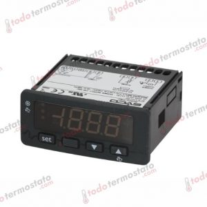 Termostato marca EVCO EVK422P7VXBS Rango de -50° a 150°C
