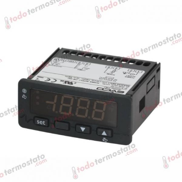 Termostato marca EVCO EVK422P7VXBS Rango de -50° a 150°C
