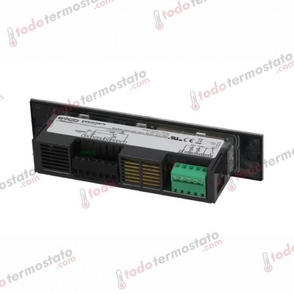 Datos técnicos de termostato marca EVCO EVR202N7