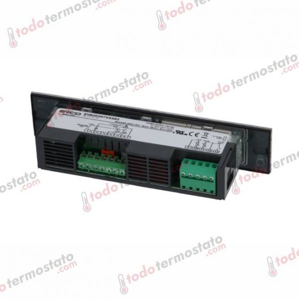 Datos técnicos de termostato marca EVCO EVR203N7