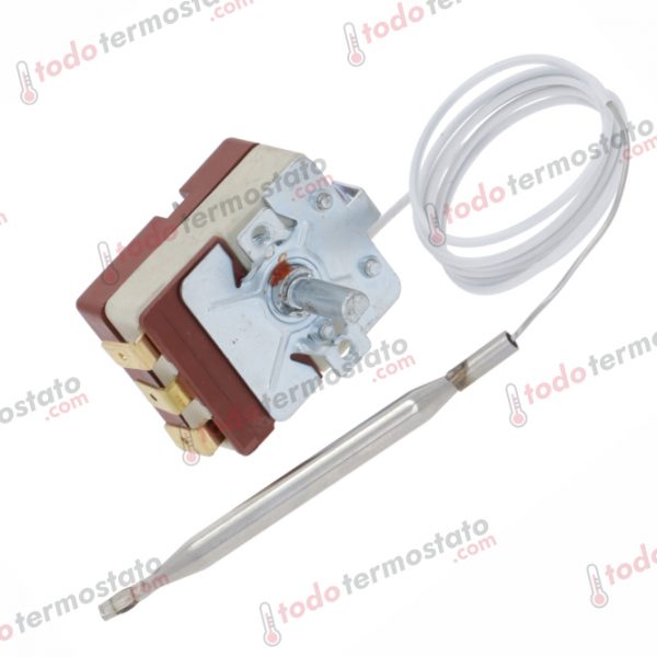 Termostato marca FSTB WYG120S-061 con un rango de 30 a 110°C