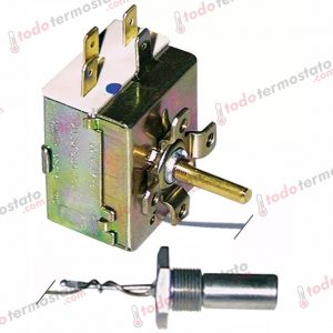 Termostato marca IMIT 541325 con un rango de 0-90°C
