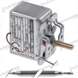 Termostato marca JUMO 376012 Rango de 200°C