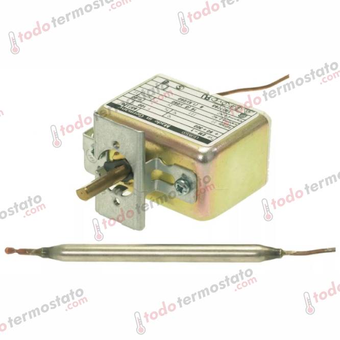 Termostato JUMO 60000495 Rango 300°C 1 Termostato marca JUMO 60000495 Rango de 300°C