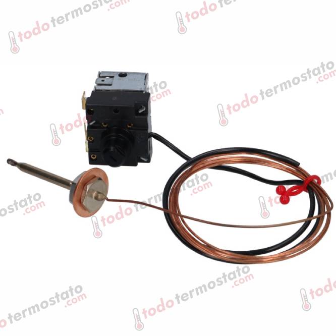 Termostato JUMO 60203180 Rango 350°C 1 Termostato marca JUMO 60203180 Rango de 350°C