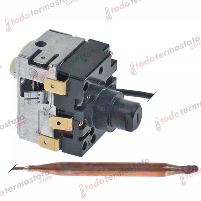 Termostato JUMO 60203181 Rango 120°C 1 Termostato marca JUMO 60203181 Rango de 120°C