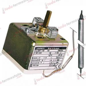 Termostato marca JUMO 6060002163 Rango de 500°C