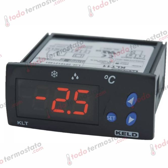 Termostato KELD KLT11D Rango -50 a 150°C 1 Termostato marca KELD KLT11D Rango de -50 a 150°C