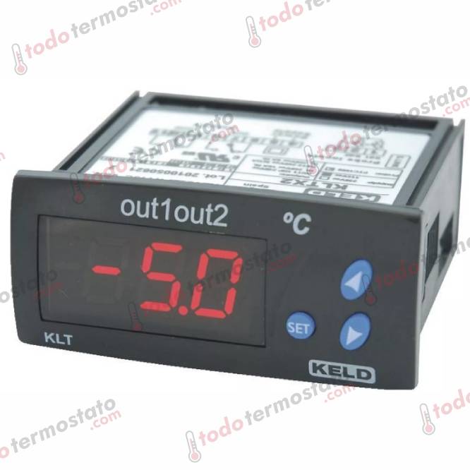 Termostato KELD KLTX2 Rango -50 a 150°C 1 Termostato marca KELD KLTX2 Rango de -50 a 150°C