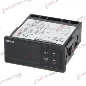 Termostato marca KIOUR DFSM TB V5 con un rango de -19 a +99°C
