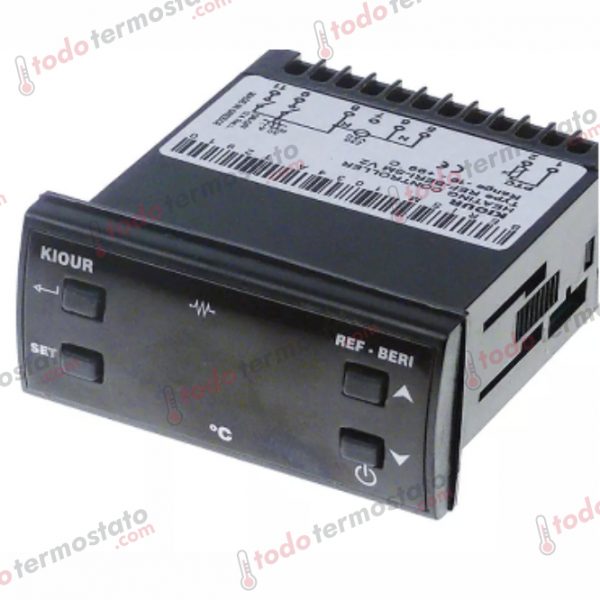 Termostato marca KIOUR REFBERISM V2 con un rango de -19 a +99°