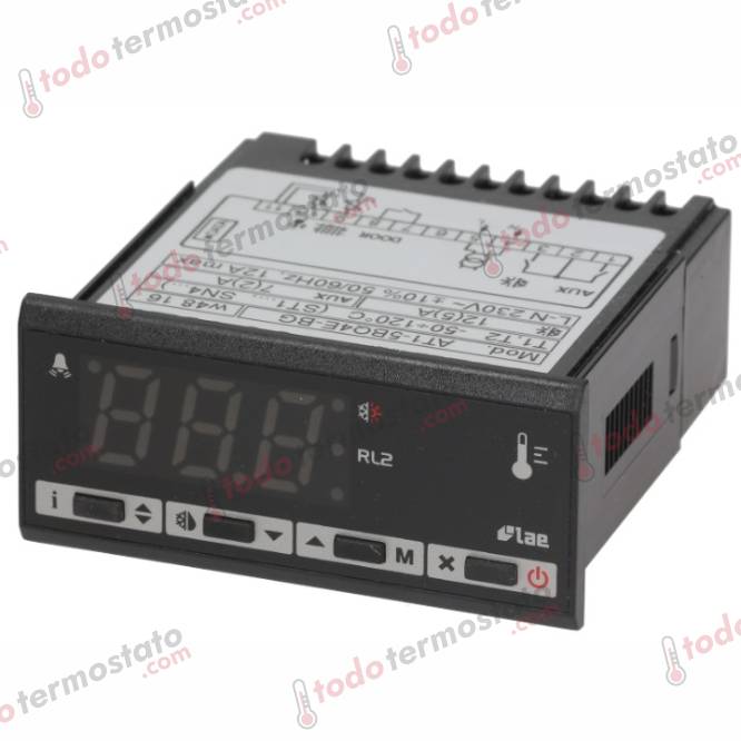 Termostato LAE AT15BQ4EBG Rango -50 a +120°C 1 Termostato marca LAE AT15BQ4EBG Rango de -50 a +120°C