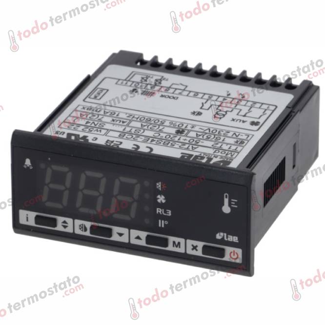 Termostato LAE AT25BS4E2CB Rango -50 a +120°C 1 Termostato marca LAE AT25BS4E2CB Rango de -50 a +120°C