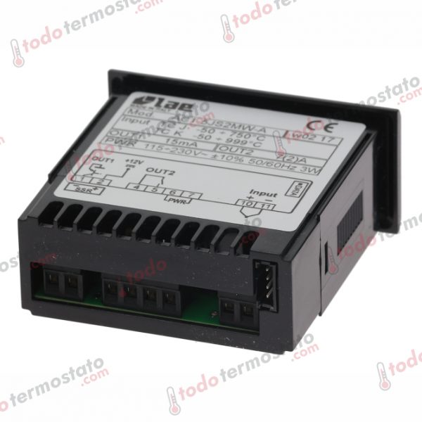 Datos técnicos de termostato marca LAE ELECTRONIC AC15JS2MWA