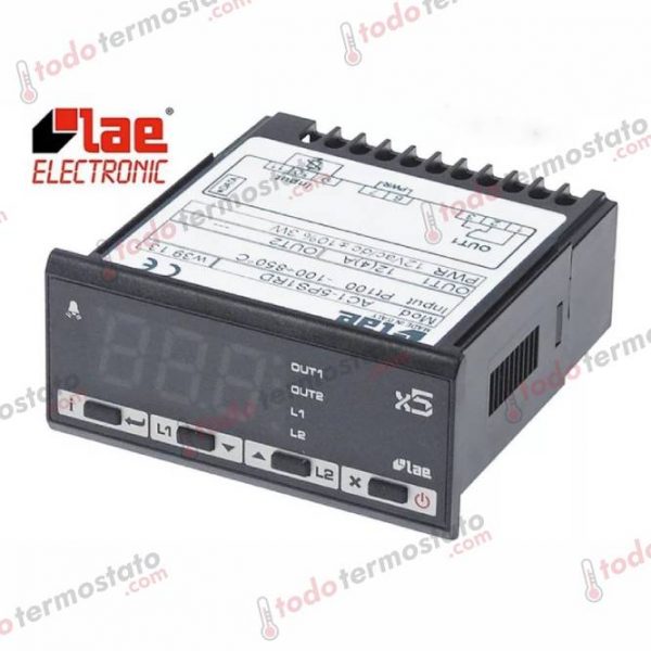 Termostato marca LAE ELECTRONIC AC1-5PS1RD Rango de -100 a +850°C