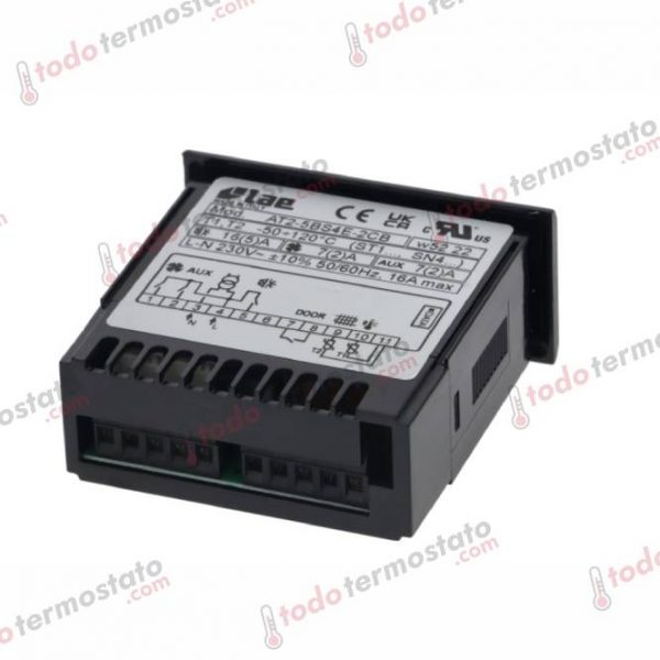 Datos técnicos de termostato marca LAE ELECTRONIC AT1-5AS1E-G Rango de -50 a +120°C