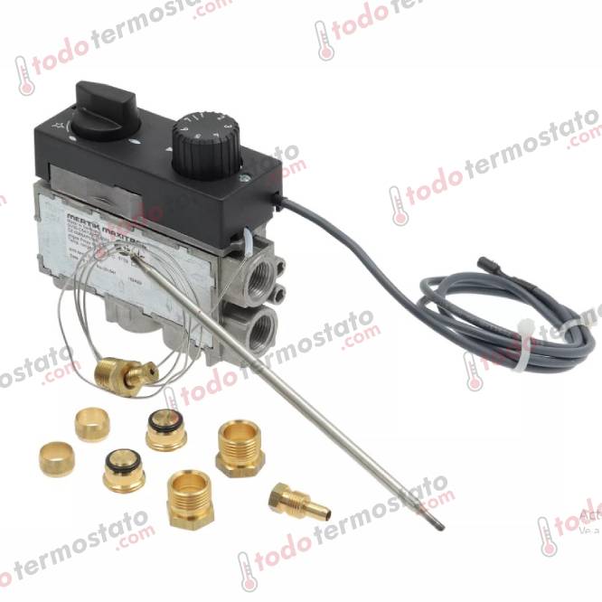 Termostato MERTIK GV30C5AYA2C00003 Rango 100-195°C 1 Termostato marca MERTIK GV30C5AYA2C00003 Rango de 100-195°C