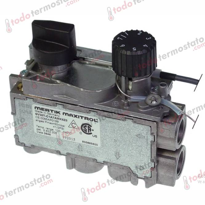 Termostato MERTIK GV30TC1A7AMK6Z0 Rango 100-340°C 1 Termostato marca MERTIK GV30TC1A7AMK6Z0 Rango de 100-340°C