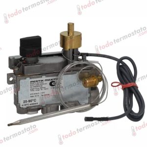 Termostato marca MERTIK GV31TC2ALA2K0001 Rango de 30-110°C