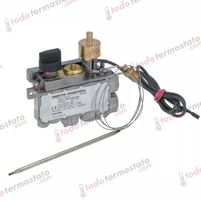 Termostato MERTIK GV31TC5AYE2K0001 Rango 110-190°C 1 Termostato marca MERTIK GV31TC5AYE2K0001 Rango de 110-190°C