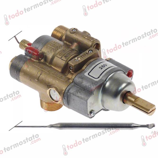 Termostato PEL 106203 Rango 120-280°C 1 Termostato marca PEL 106203 Rango de 120-280°C