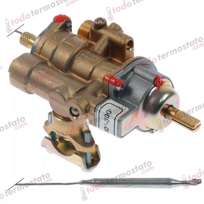 Termostato PEL 107996 Rango 100-300°C 1 Termostato marca PEL 107996 Rango de 100-300°C