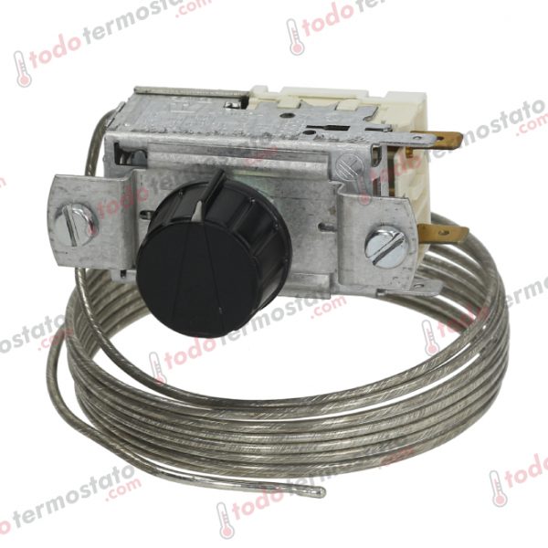 Termostato marca RANCO K50-P1115/007 con un rango de +1,5 a +11°C