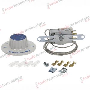 Termostato marca RANCO K59-L1102 con un rango de -16 a -26°C