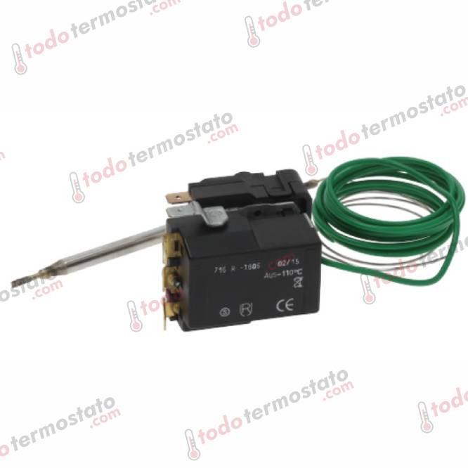 Termostato RIEBER 33061801 Rango 110°C 2 Datos técnicos de termostato marca RIEBER 33061801 Rango de 110°C