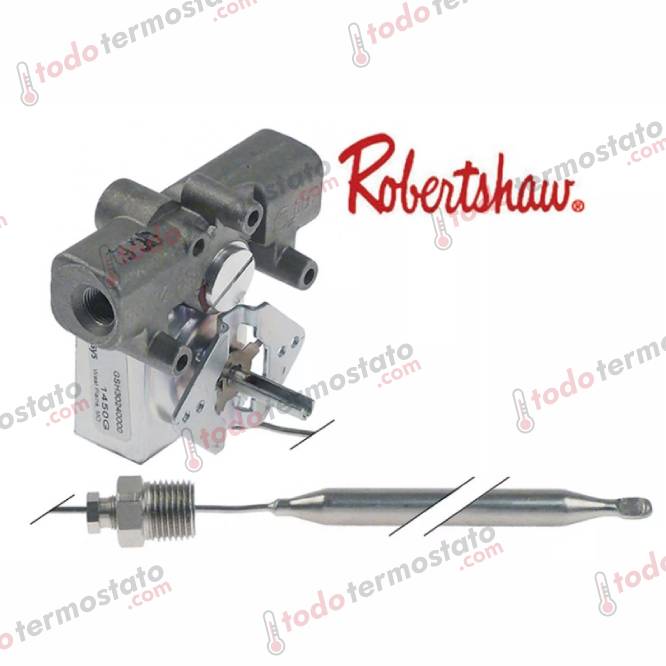 Termostato ROBERTSHAW RGSH30240000 Rango 190°C 1 Termostato marca ROBERTSHAW RGSH30240000 Rango de 190°C